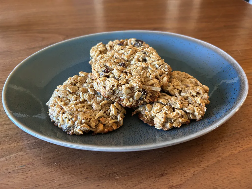 Trail Mix Breakfast Cookies